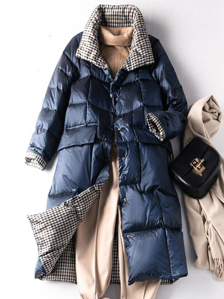 Down Jacket Packable - SEDUTMO Winter Long Down Jackets Women