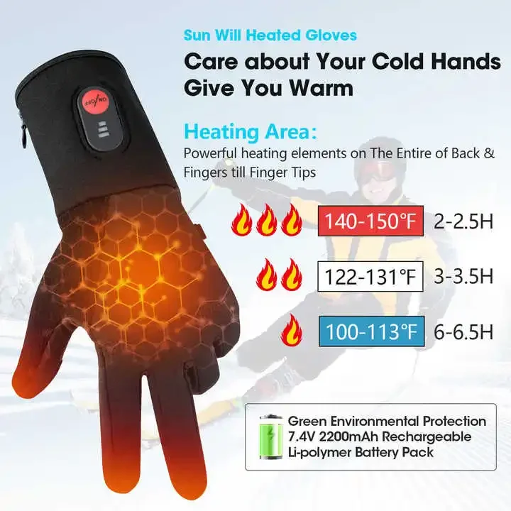 Winter Touch Screen Skiing Hea - Touch Screen Gloves 评论和价格