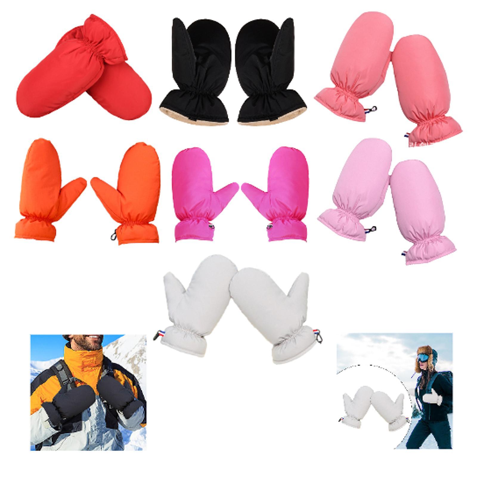 Down Mittens Winter Snow Mitte - Snow Glove Insulated 评论和价格