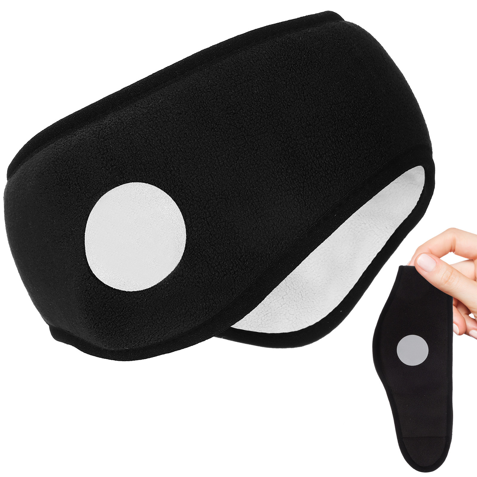 Sleeping Earmuff Headband Upgr - Winter Headband Fleece 评论和价格