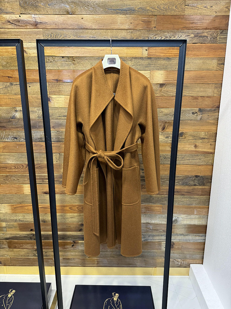 Max New Water Ripple Women's L - Wool Coat Peacoat 评论和价格