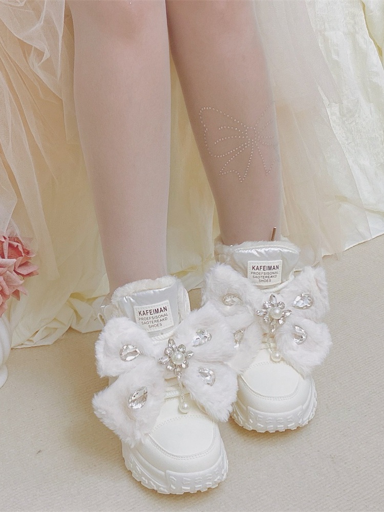 Winter Plush-lined Snow Boots  - Waterproof Winter Boot 评论和价格