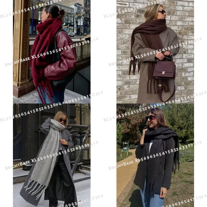 2025 Women Winter Warm Thick S - Cashmere Pashmina Wrap 评论和价格