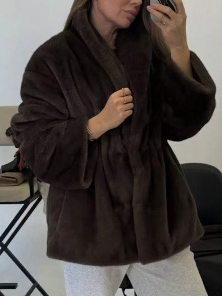 DFDG Women’s 2025 Autumn Winte - Wool Coat Peacoat 评论和价格