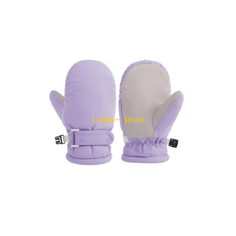 Y4QA 1 pair Waterproof Ski Glo - Snow Glove Insulated 评论和价格