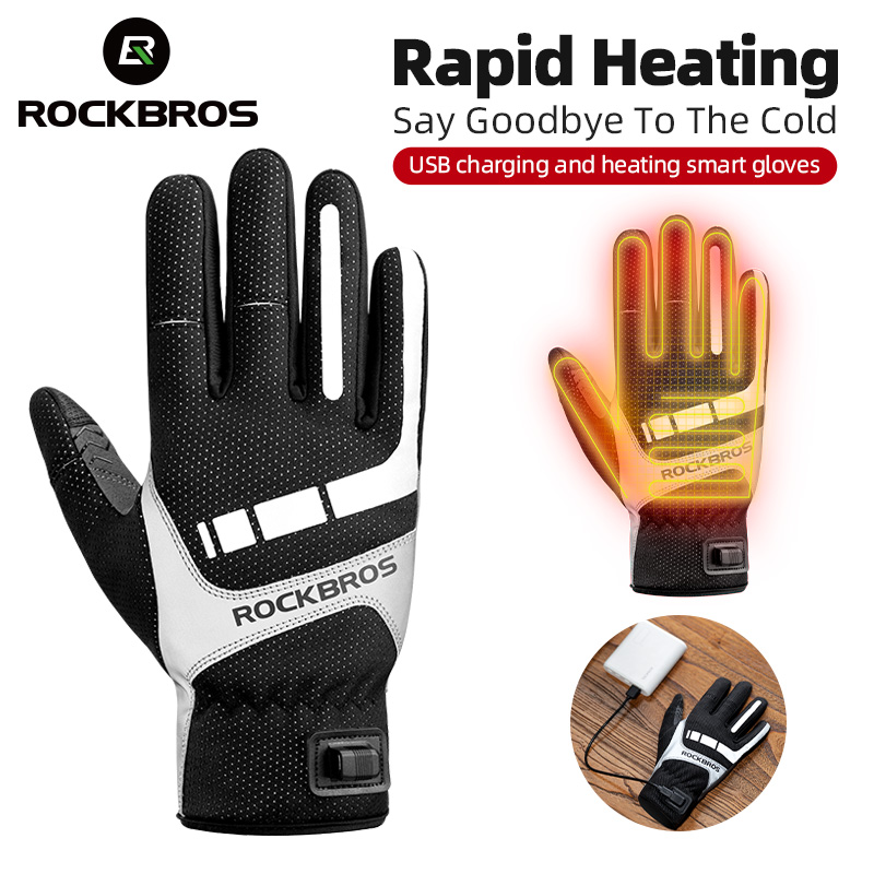 ROCKBROS Heated Winter Glove C - Touch Screen Gloves 评论和价格
