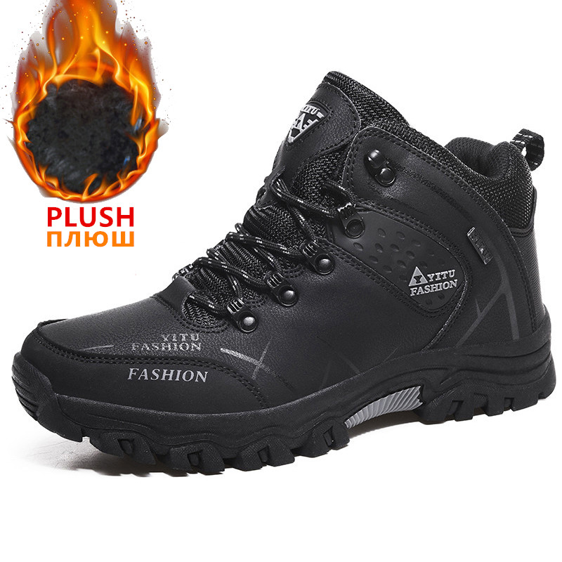Brand Men Winter Snow Boots Wa - Waterproof Winter Boot 评论和价格