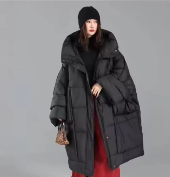 Oversize Mid Length Snow Parka - Down Jacket Packable 评论和价格